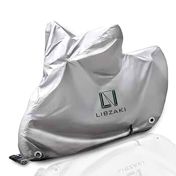 Amazon | LIBZAKI 【改良素材】 鍵穴付 バイクカバー 3L-4L